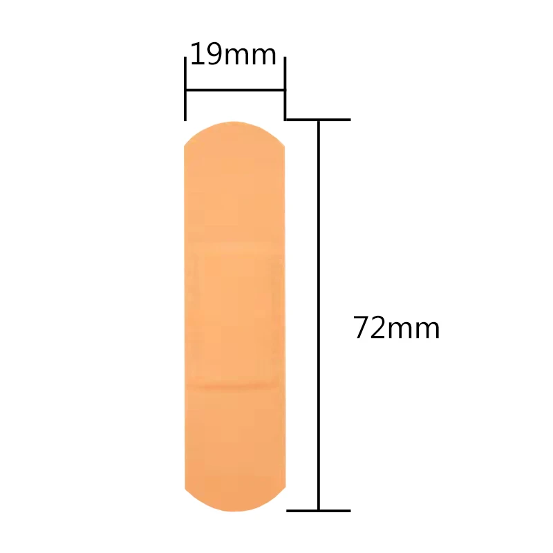 

100pcs Waterproof Breathable Wound Hemostasis Sticker Band First Aid Bandage Cushion Adhesive Plaster Medical Band-Aids A276