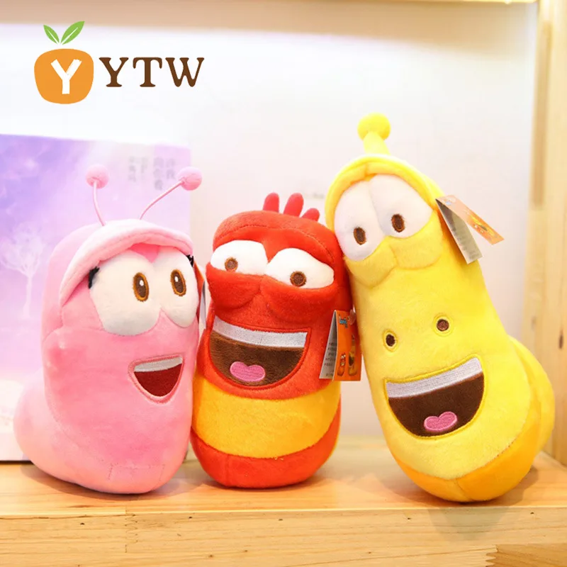 

1pcs Korean Anime Fun Insect Slug Creative Larva Plush Toys Cute Stuffed Worm Dolls for Children Birthday Gift Pillow