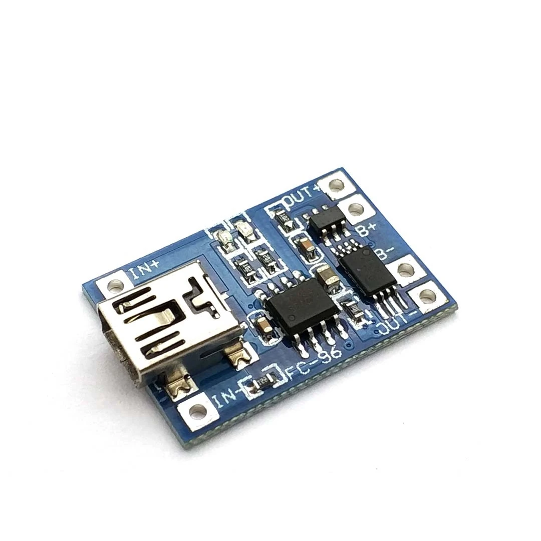Зарядная плата TP4056 MINI USB модуль зарядного устройства для литиевой батареи 18650 5 В 1