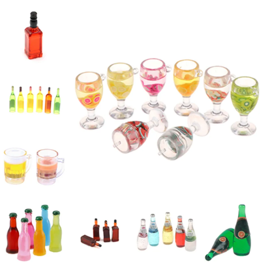 Маленькая Миниатюрная модель Кукла для кукольного домика мини кукла еды