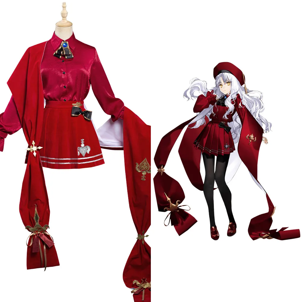 

Костюм для косплея FGO Caren Hortensia, костюм для Хэллоуина, карнавальный костюм