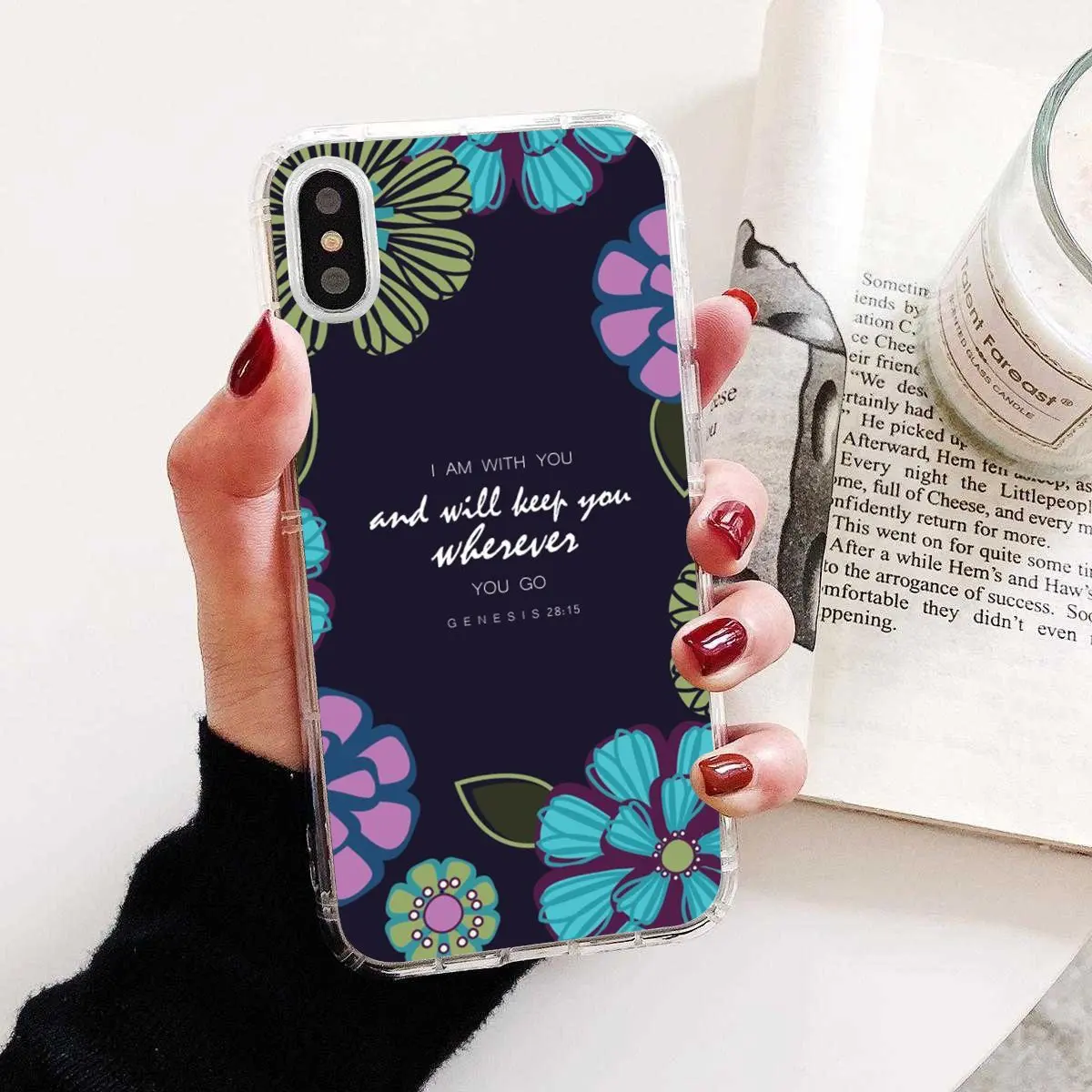 Силиконовый чехол-сумочка для Samsung Galaxy S6 S10E S10 Edge Lite Plus Core Grand Prime Alpha J1 mini Bible Quote Verse |
