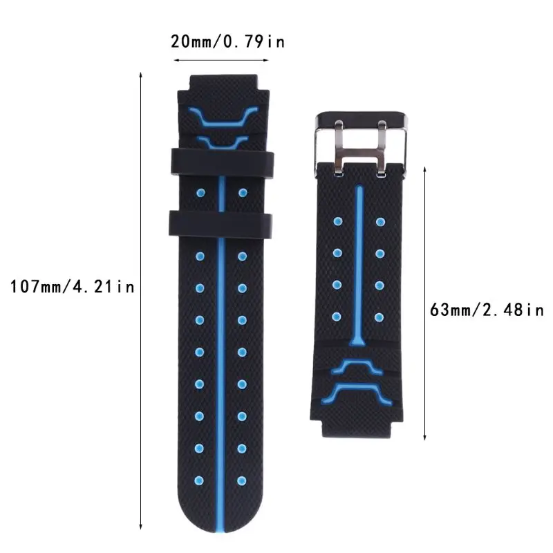 

OOTDTY Children Watchband Wrist Strap 16MM Silicone Belt Replacement for Q750 Q100 Q60 Q80 Q90 Q528 T7 S4 Y21 Y19 Smart Watch