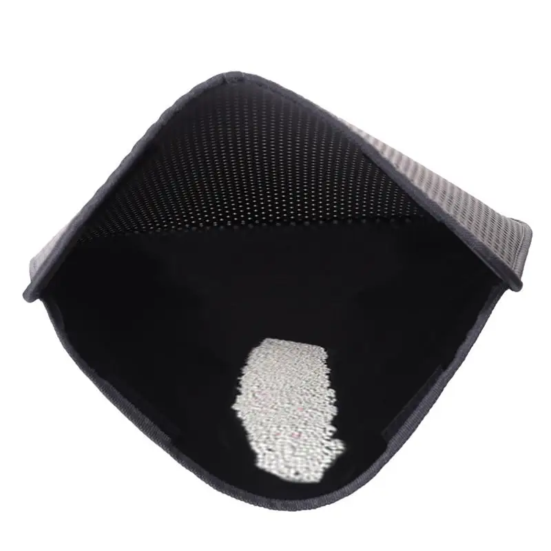 1 шт. коврик для мусора прочный водонепроницаемый нескользящий разборный котенка