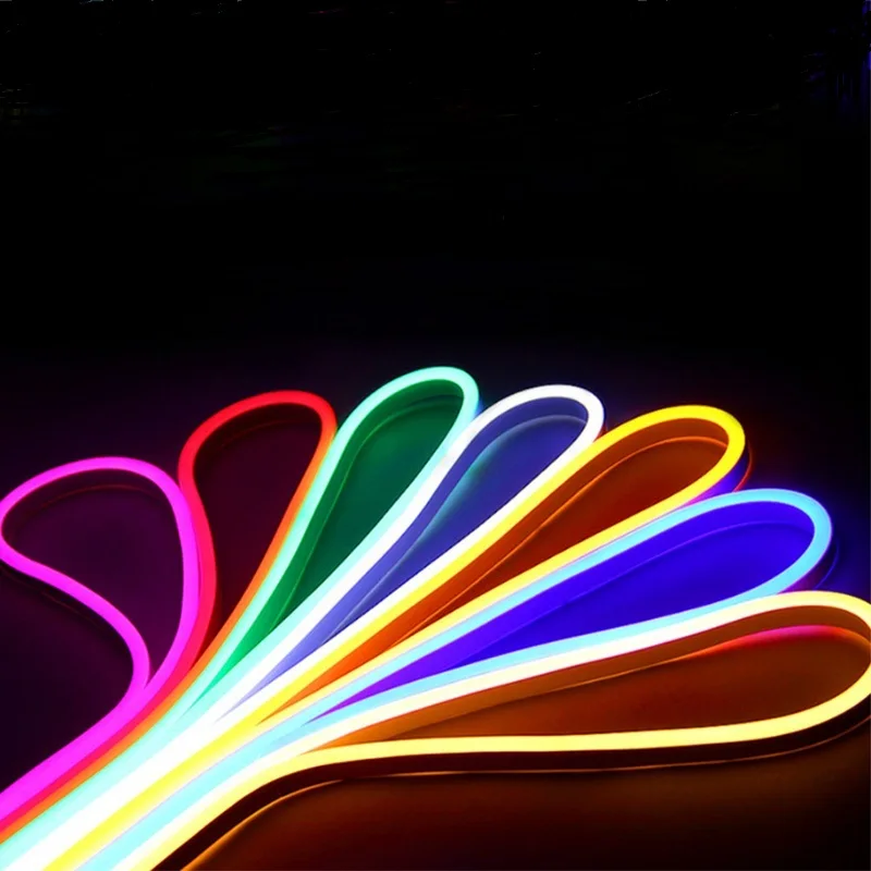 

DC12V LED strip light with Hand Sweep Sensor Switch control 1M 2M 3M 4M 5M backlight neon lamp tape For Home decoration Lighting