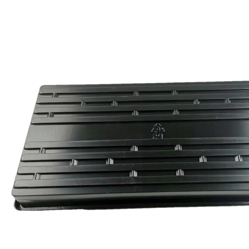 Прямоугольный Лоток для саженцев без отверстий дренажа 54x28 см пластиковый лоток