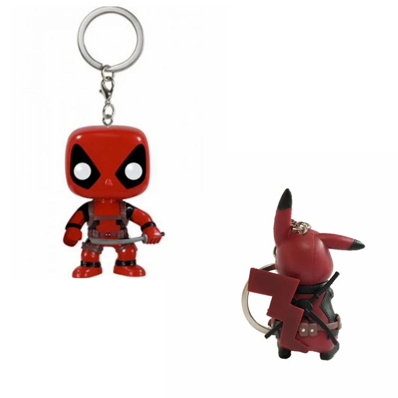 Забавная Милая экшн фигурка Пикачу для косплея Дэдпула Коллекционная модель