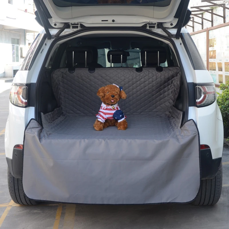値段 防水ペットの車のマット耐久性のある車シートカバーマット犬のキャリアペット貨物ライナーカバートランクマットカバークッションプロテクター犬のための