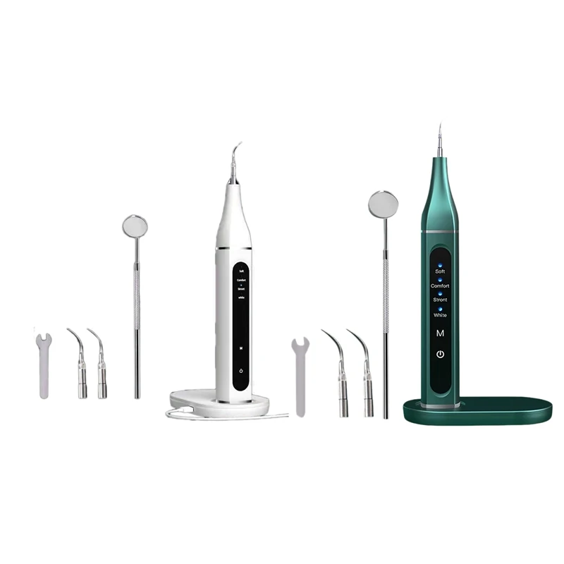 

Ultrasonic Scaler Electric Teeth Tooth Stain Tartar Cleaner Calculus