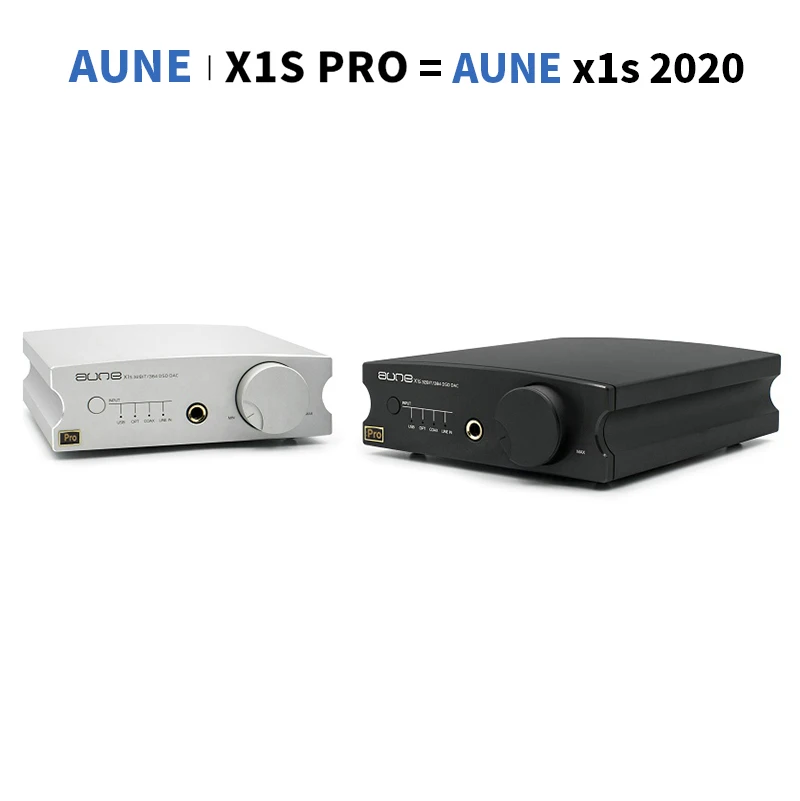 

AUNE X1S pro x1s 2020 Home HIFI DAC Headphone Amplifier ES9038Q2M DSD512 USB DAC Headphone Amp 32BIT/768K DOP128 DOP64