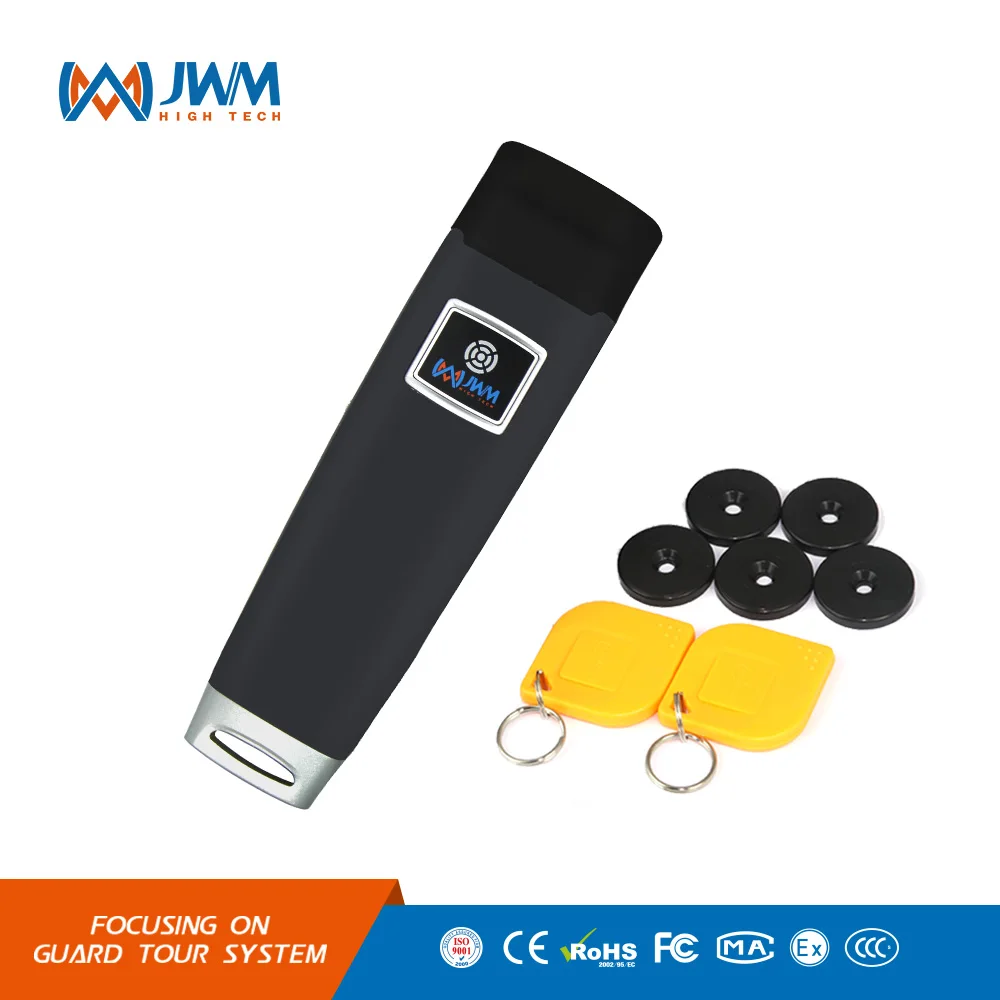 JWM Бестселлер водонепроницаемый IP67 прочный RFID охранная патрульная система с 10 rfid-метками