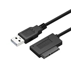 Кабель-Преобразователь USB 2,0 к Mini Sata II 7 + 6 13Pin для ноутбука, DVDCD ROM, тонкий привод для ПК, ноутбука, ноутбука