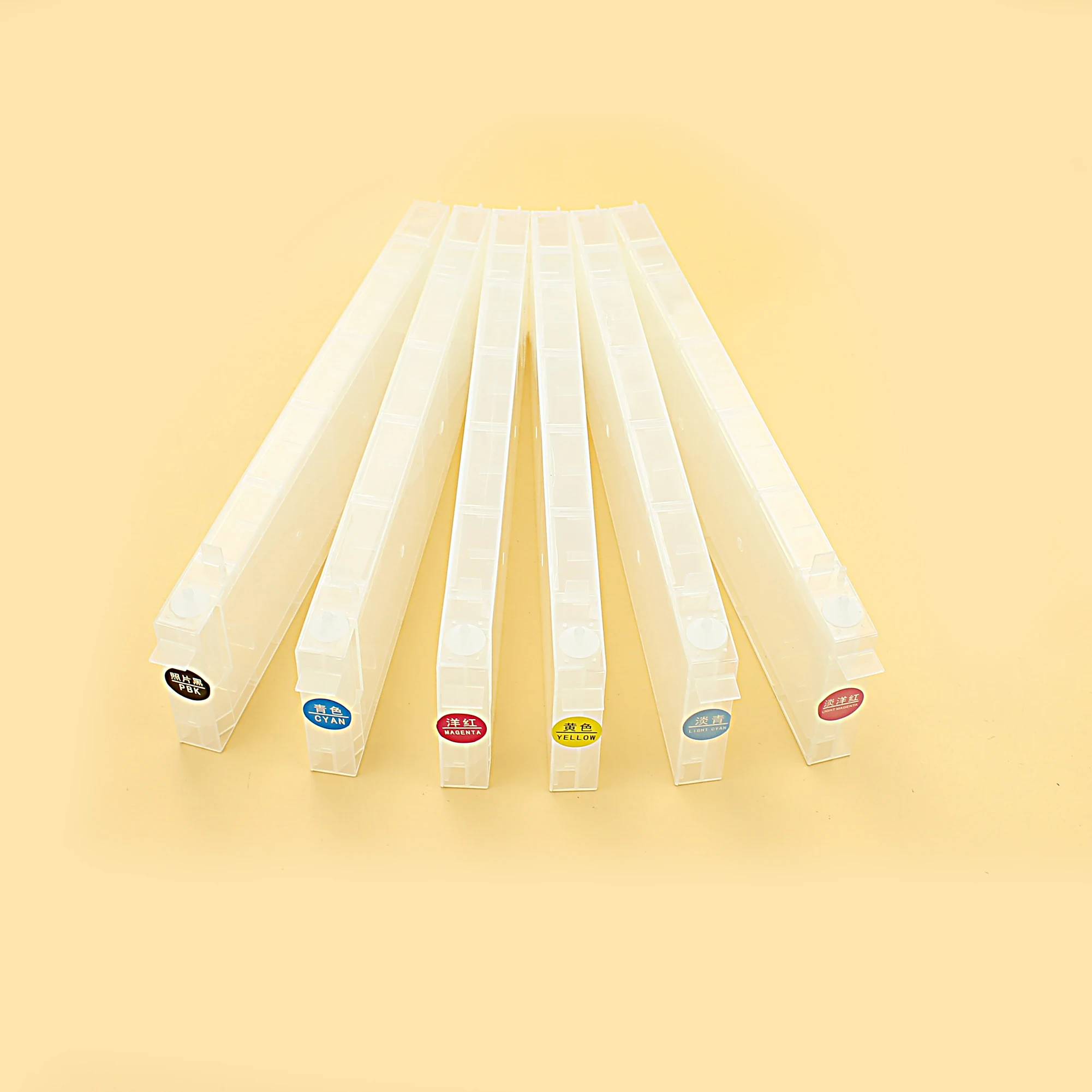 

6 pieces 440ml refillable ink cartridge use for Roland VS420/RS640/XC540 Mimaki JV33 JV5 plotter printer