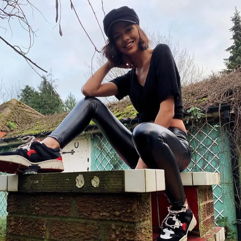 Мелодия четыре способа растягивающиеся ткани искусственная кожа брюки зимние