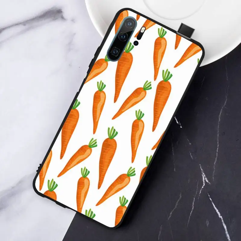 

Carrot food cute cartoon vegetable Phone Case For Huawei honor Mate P 10 20 30 40 Pro 10i 9 10 20 8 x Lite