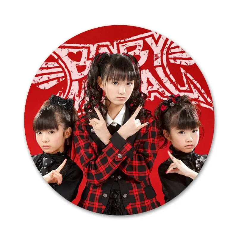 Металлические значки Babymetal в японском стиле для девочек телефона|Значки| |