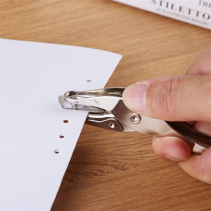 

3mm/6mm Metal Single Hole Puncher Round Paper Punches Office/Statinery Punch