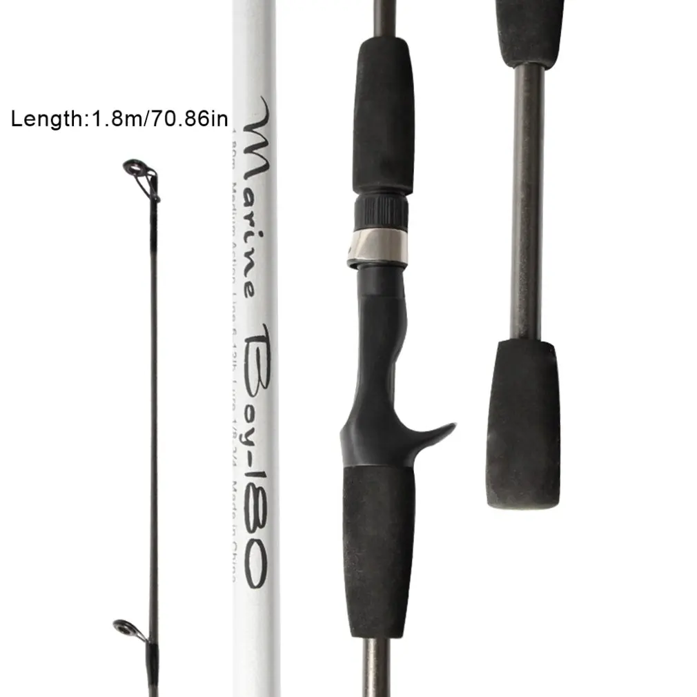 Frp Удочка для морской рыбалки 1 8 м с прямым хвостовиком и ручкой ружья удочка