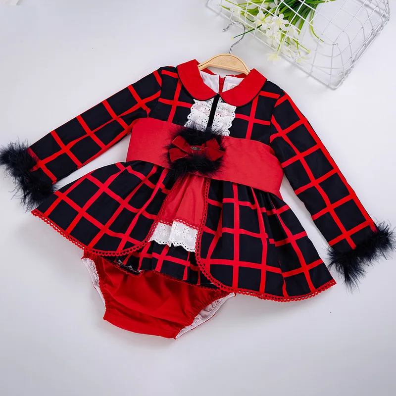 Cutestyle/осенний комплект одежды с отложным воротником для маленьких девочек