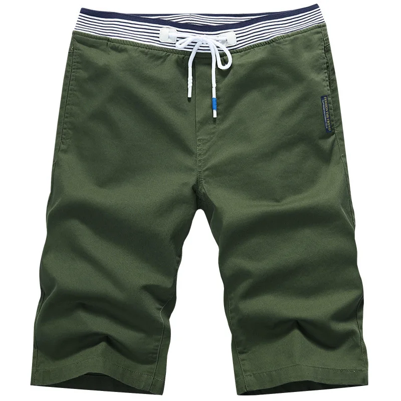 

Jogger Shorts Shorts men's 2021 summer Korean casual pants large 5-inch pants middle PANTS YOUTH pure beach pants fashion