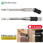 Горячее предложение, 14 дюйма, стандартный наконечник для дрели, винт для дрели, быстросменный Держатель для бит с блокировкой, фотошуруповерт, поворот 145 мм, A