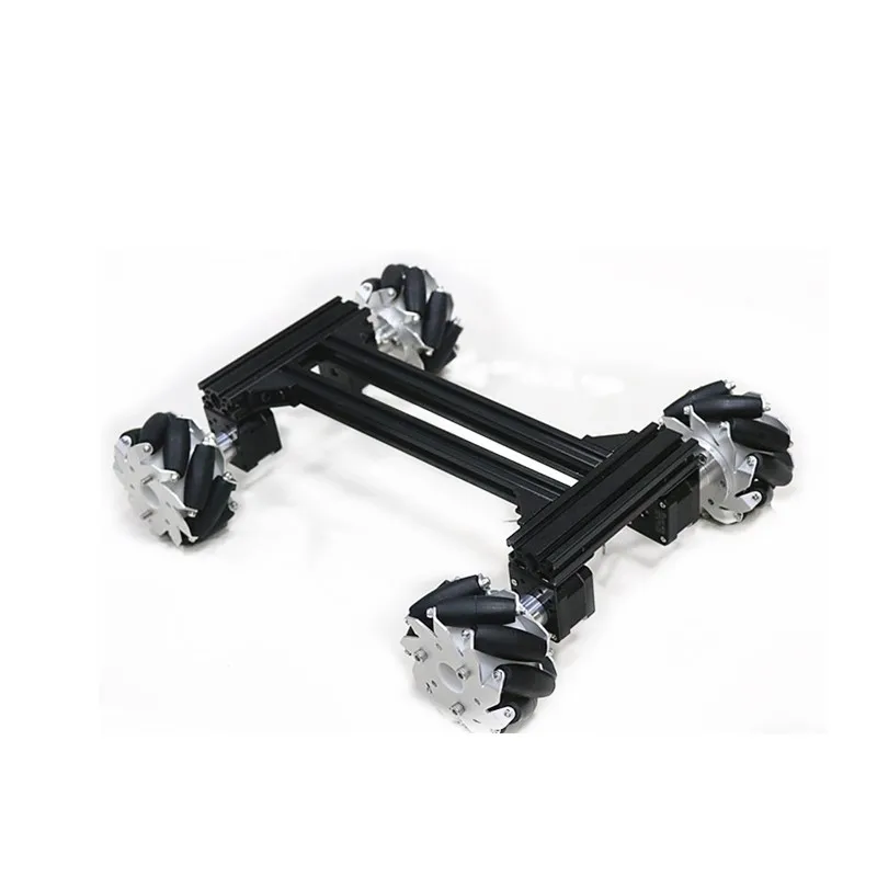 Большой умный автомобиль Mecanum RC робот стальной металлический корпус Рама с 42