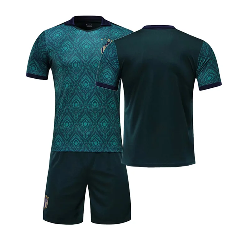 

2020 European Cup Italy National Team Jersey Football Jersey Suit Adults Boys Girls Soccer Clothes Short Sleeve Soccer Jersey