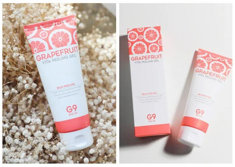 G9SKIN грейпфрут Вита пилинг гель 150 мл скраб для лица увлажняющий отбеливающий