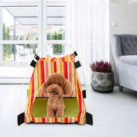 new1 colorful summer breathable foldable portable pet dog tent dirt resistant washable mat cat indoor outdoor house