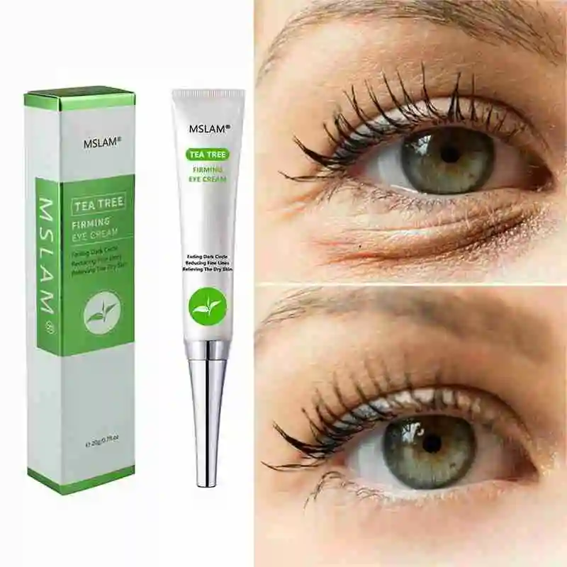 

Tea Tree Eye Cream 20G Anti-Wrinkle Anti-Hydrating Dark Circles Skin Care for Puffiness and Pouch Eye Cream