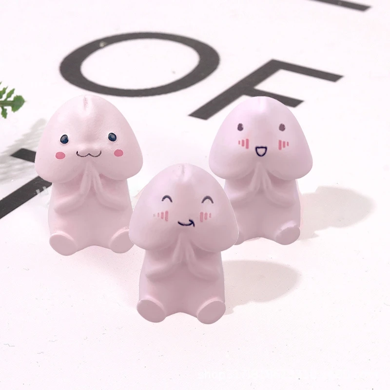 

Personality Keycap Accessories Cartoon Mechanical Keyboard R4 Single Pink Transparent Stereo PVC Keyboard Replacement