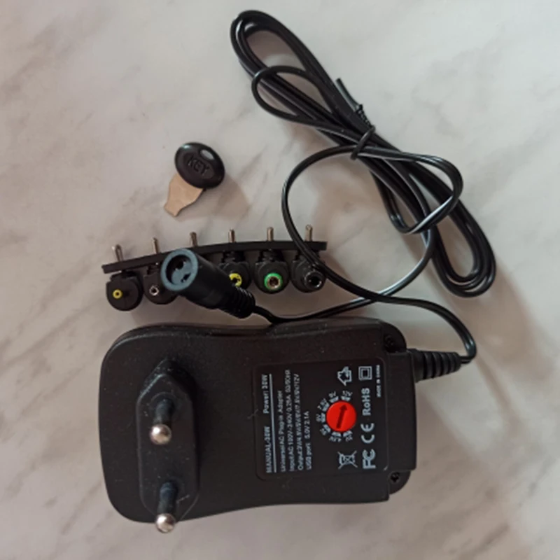 3V 12V 2A 2.5A AC/DC адаптер Регулируемый источник питания универсальный зарядное