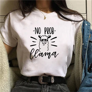 2021 New Round Neck Cartoon Women Tops Womens T-Shirt Casual Printed Harajuku Summer Tshirts Oversized White T Shirts
