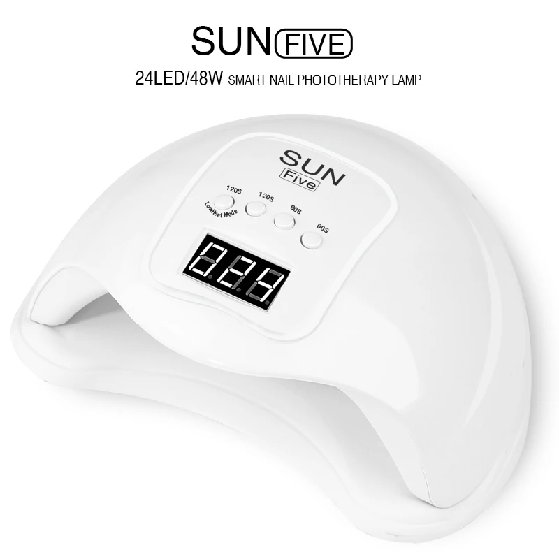 Моментальный эффект! УФ гель светильник светодиодный лак для ногтей гелем