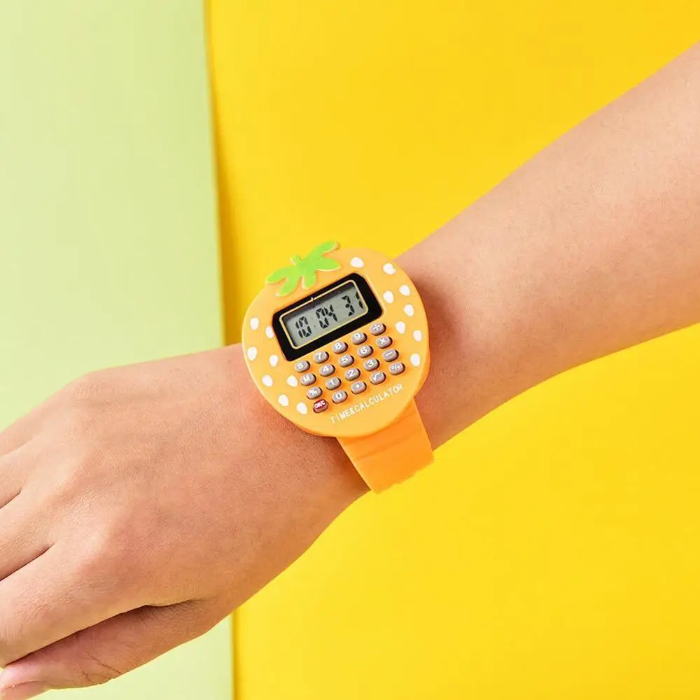 Детские часы калькулятор красочные электронные многофункциональные для мужчин