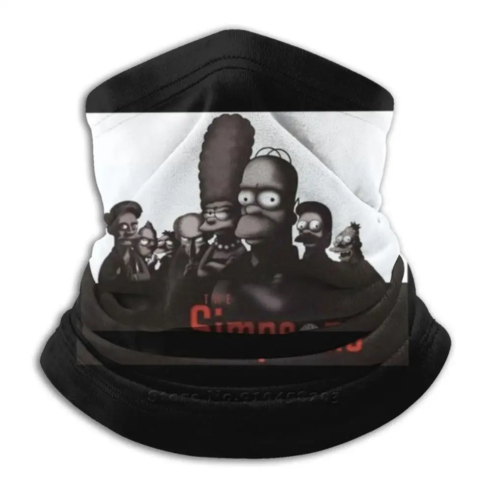 

The Simps0nszzz / The Sopranos The Sopranos Cycling Motorcycle Headwear Washable Scarf Neck Warmer Face Mask Funny Homer Meme