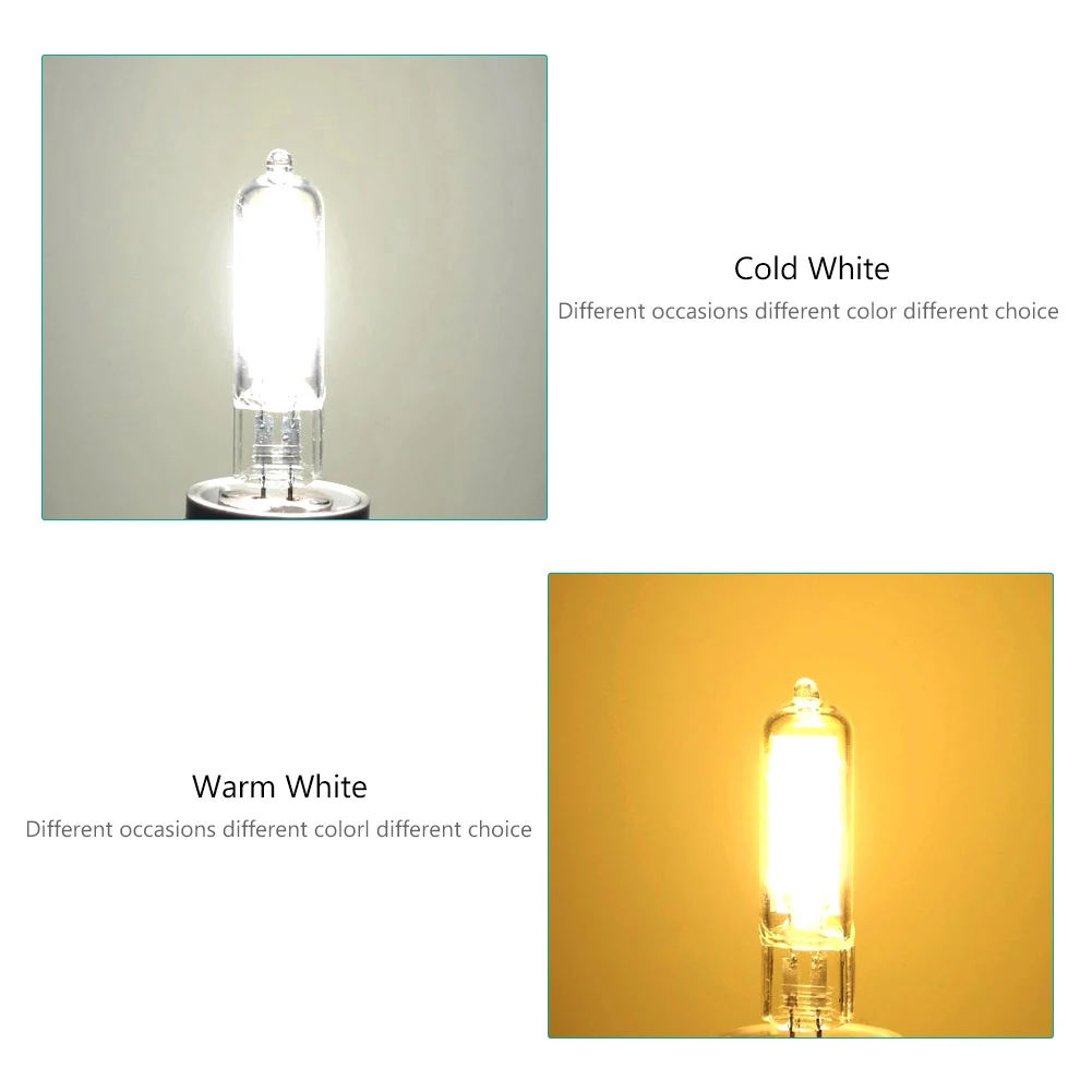 

LED G9 Lamp Bulb AC 220V 3W 5W COB Crystal Lamp Light Bulbs Replace Halogen Lighting Lights Spotlight Chandelier Bombillas