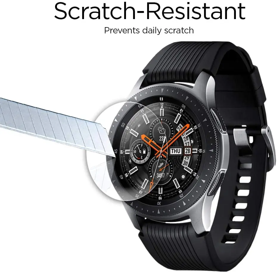 6 шт. Защитное стекло для экрана Samsung Galaxy Watch 46 мм 42 защитная пленка из закаленного