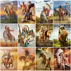 Алмазная 5D картина сделай сам, полноразмерная индийская вышивка, портретная картина, Женский декор, кристальная Настенная Наклейка