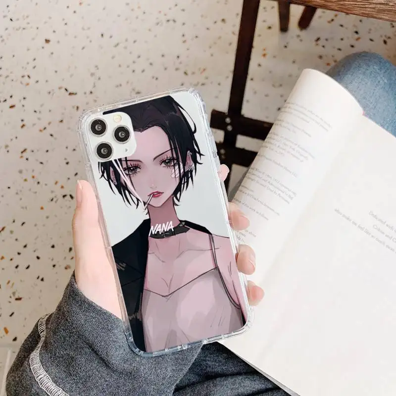 

Oosaki Nana high quality Phone Cases Transparent soft For iphone 5 5s 5c se 6 6s 7 8 11 12 plus mini x xs xr pro max