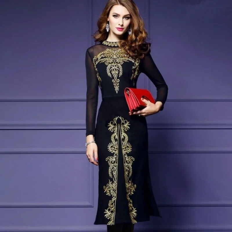 HAMALIEL размера плюс осень Женские туфли черного цвета 2019 взлетно посадочной