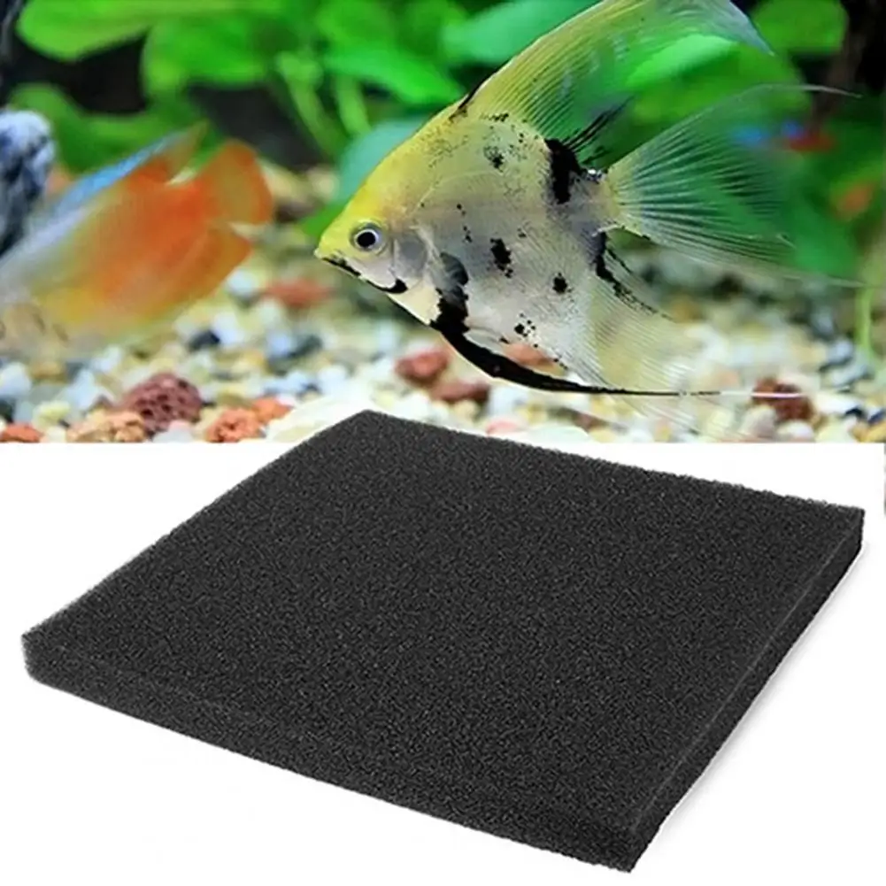 

40%HOTFilter Thickening Reusable Sponge Practical Filtration Pad for Fishbowl