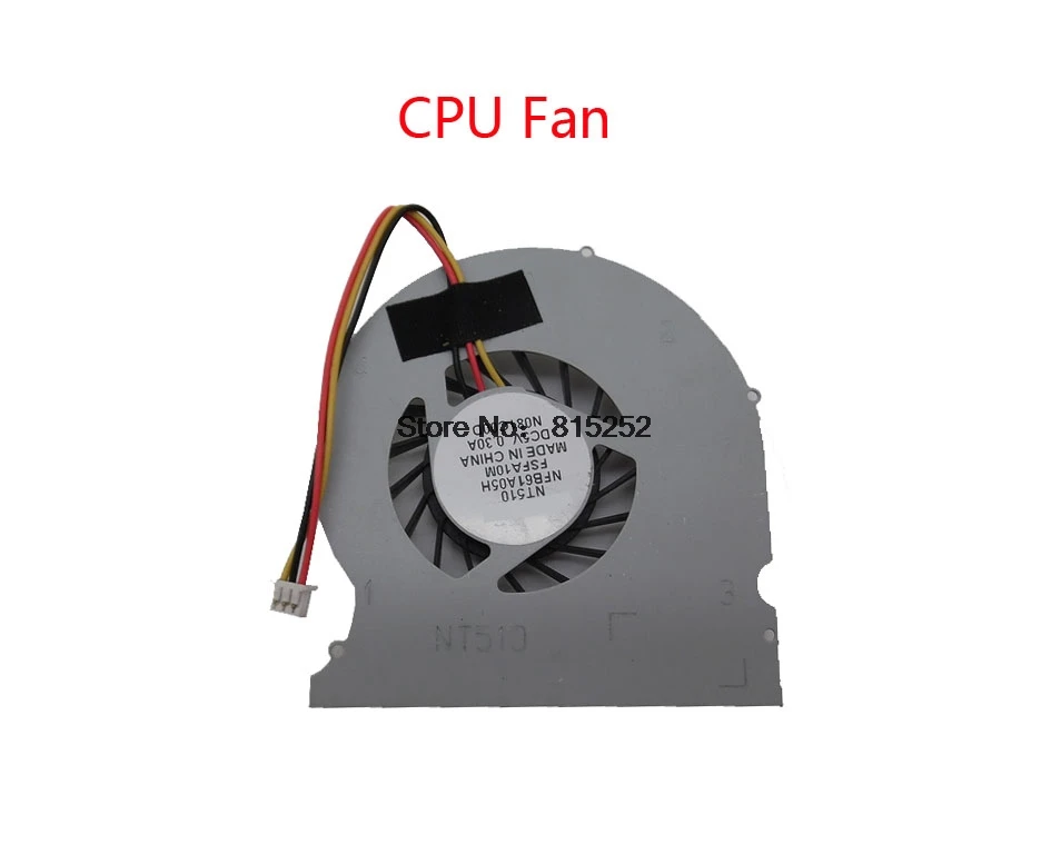 CPU fan Ноутбук радиатор и вентилятор для Foxconn NT510 NFB61A05H FSFA10M NBT-PCNT510-1 NBT-PCNTA3500-1 DC5V 0.3A и вентилятор процессора - Цвет: CPU fan