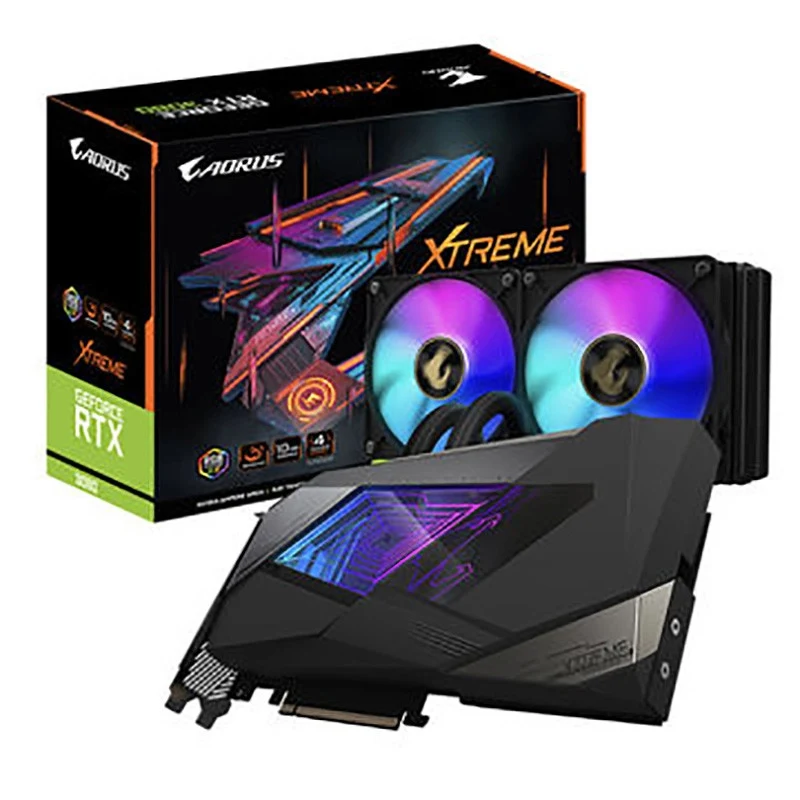 

NEW NVIDIA AORUS GeForce RTX 3080 XTREME WATERFORCE 10G LHR AI Graphics Card For Nvidia RTX 3080