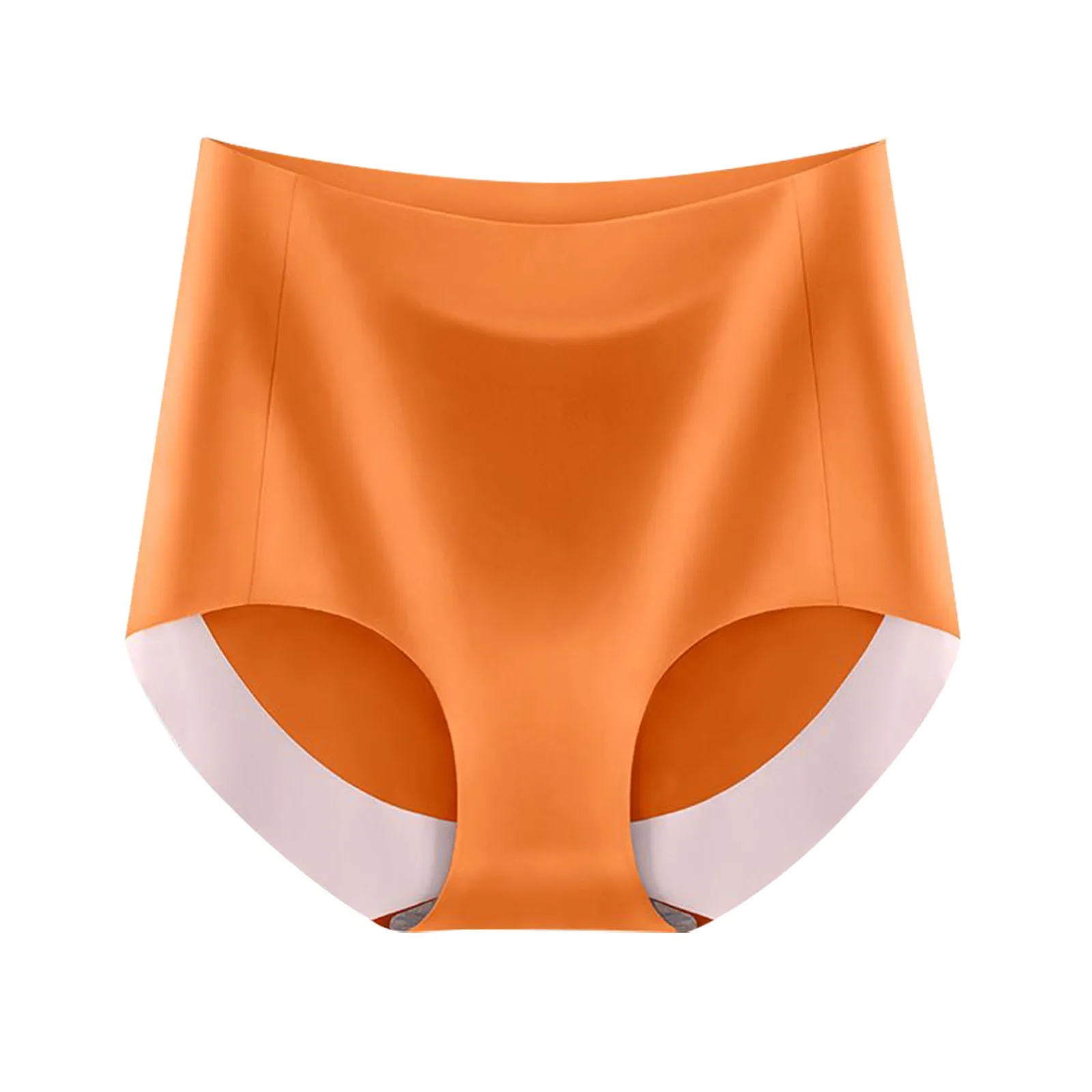 Женские трусики из ледяного шелка нижнее белье с завышенной талией бесшовное