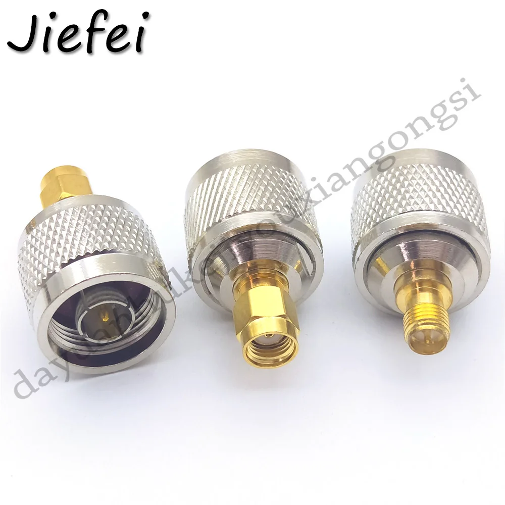 

1Pcs N Male Jack to RP-SMA Male / Female Plug RF Coax Adapter convertor Straight Nickel plated NEW wholesale