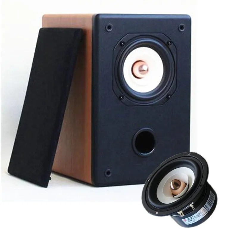 Высококачественный 4-дюймовый полночастотный Hi-Fi динамик 8 Ом/4 Ом домашние