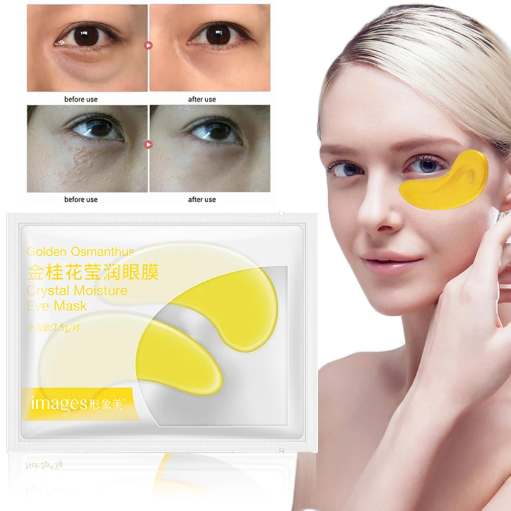 Растительный Экстракт Crystal коллагеновая маска для глаз Moisturizi по уходу за кожей T