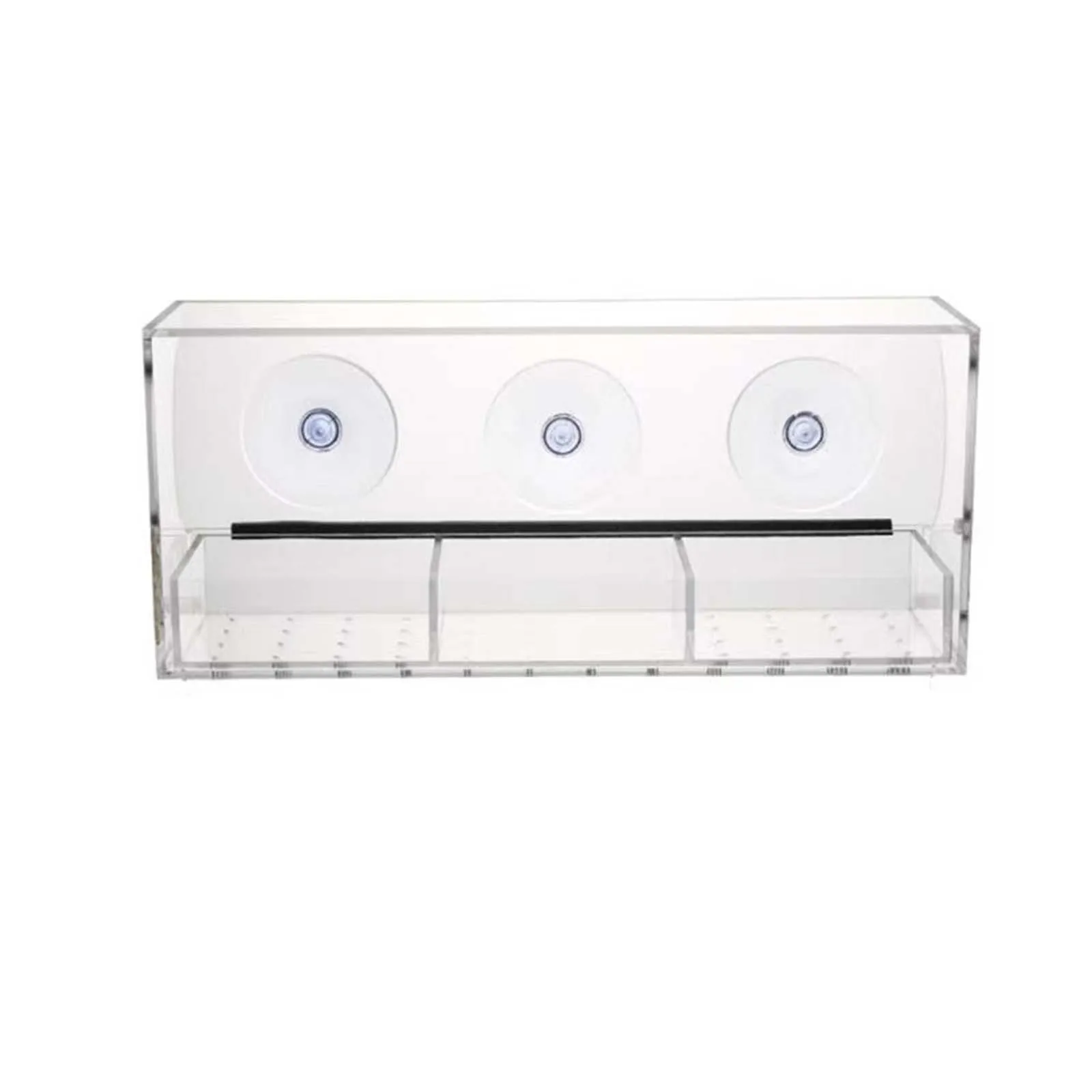 

Garden Decoration Hanging Wild Bird FeederOutside Garden Yard Decoration Shaped With Roof Acrylic For Parrots