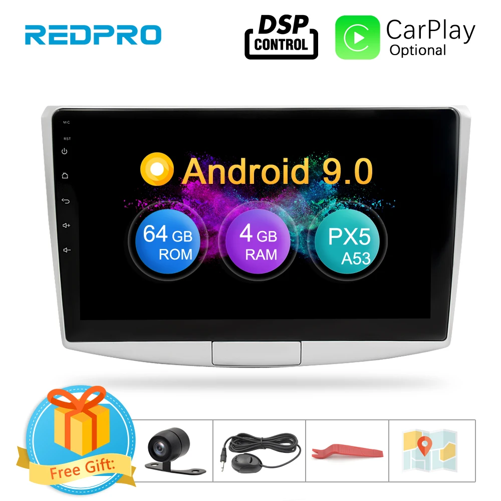 4 грамма Android 9 0 автомобильный стерео Мультимедийный Плеер для Volkswagen Passat B6 B7 CC Magotan